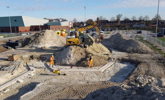 Van niks, naar zandbak, naar sportief-paradijs: De Strip en Roegte