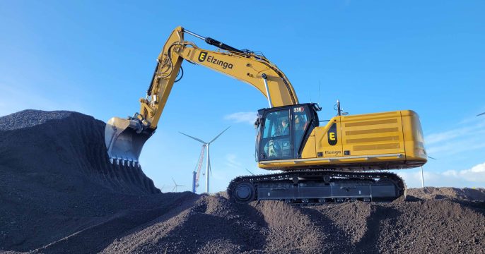 Nieuwe rupskraan CAT336